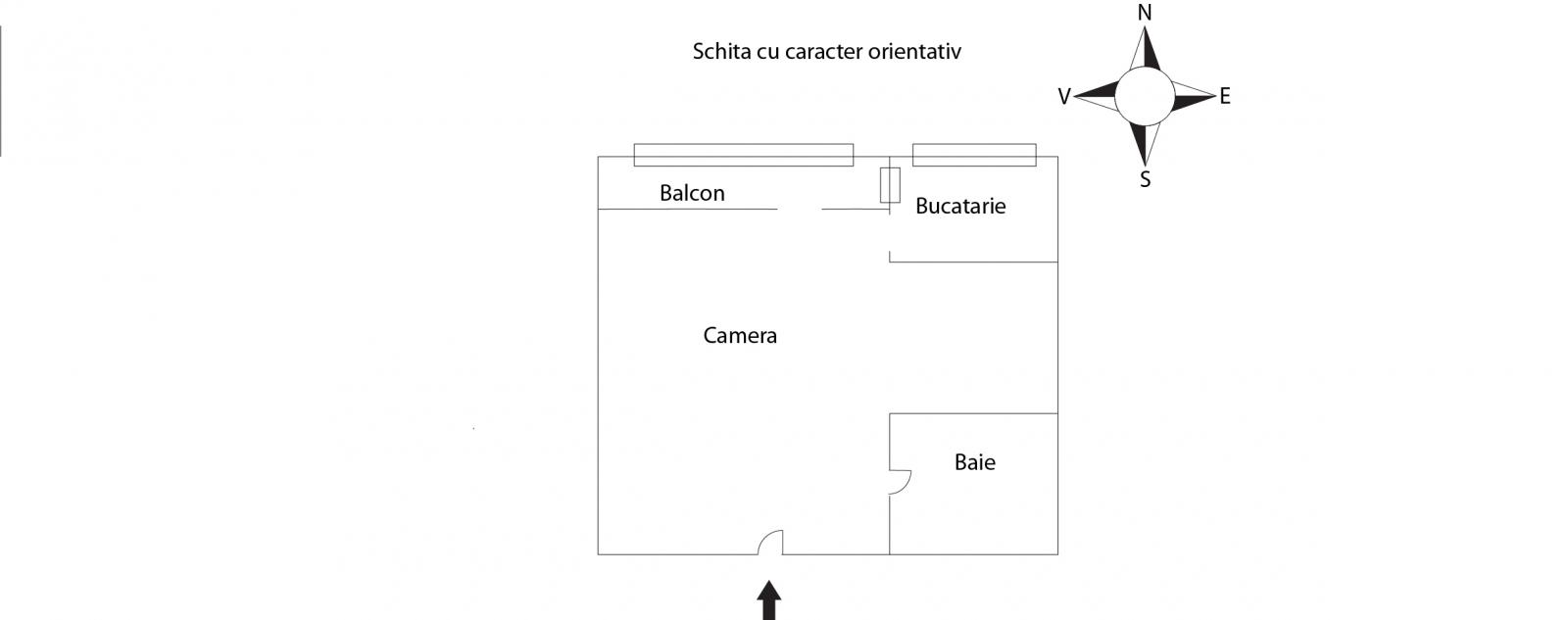 Garsonieră de vânzare Manastur - 61778AV | BLITZ Cluj-Napoca | Poza1