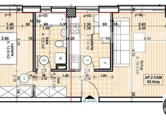 Apartament de vânzare 2 camere Marasti - 618AV | BLITZ Cluj-Napoca | Poza3