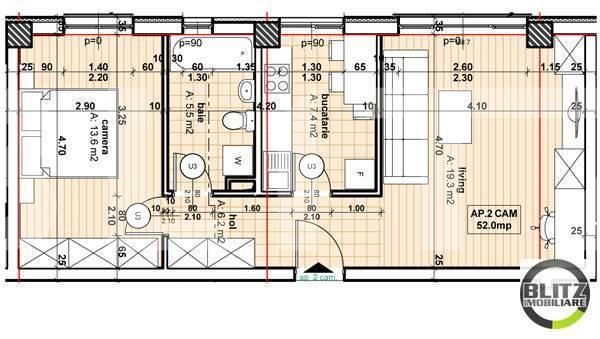 Apartament de vânzare 2 camere Marasti - 618AV | BLITZ Cluj-Napoca | Poza3