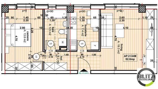 Apartament de vânzare 2 camere Marasti - 618AV | BLITZ Cluj-Napoca | Poza1