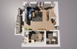 Casa intr-un mic ansamblu, Harman