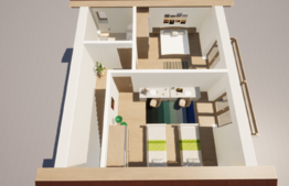 Casa intr-un mic ansamblu, Harman