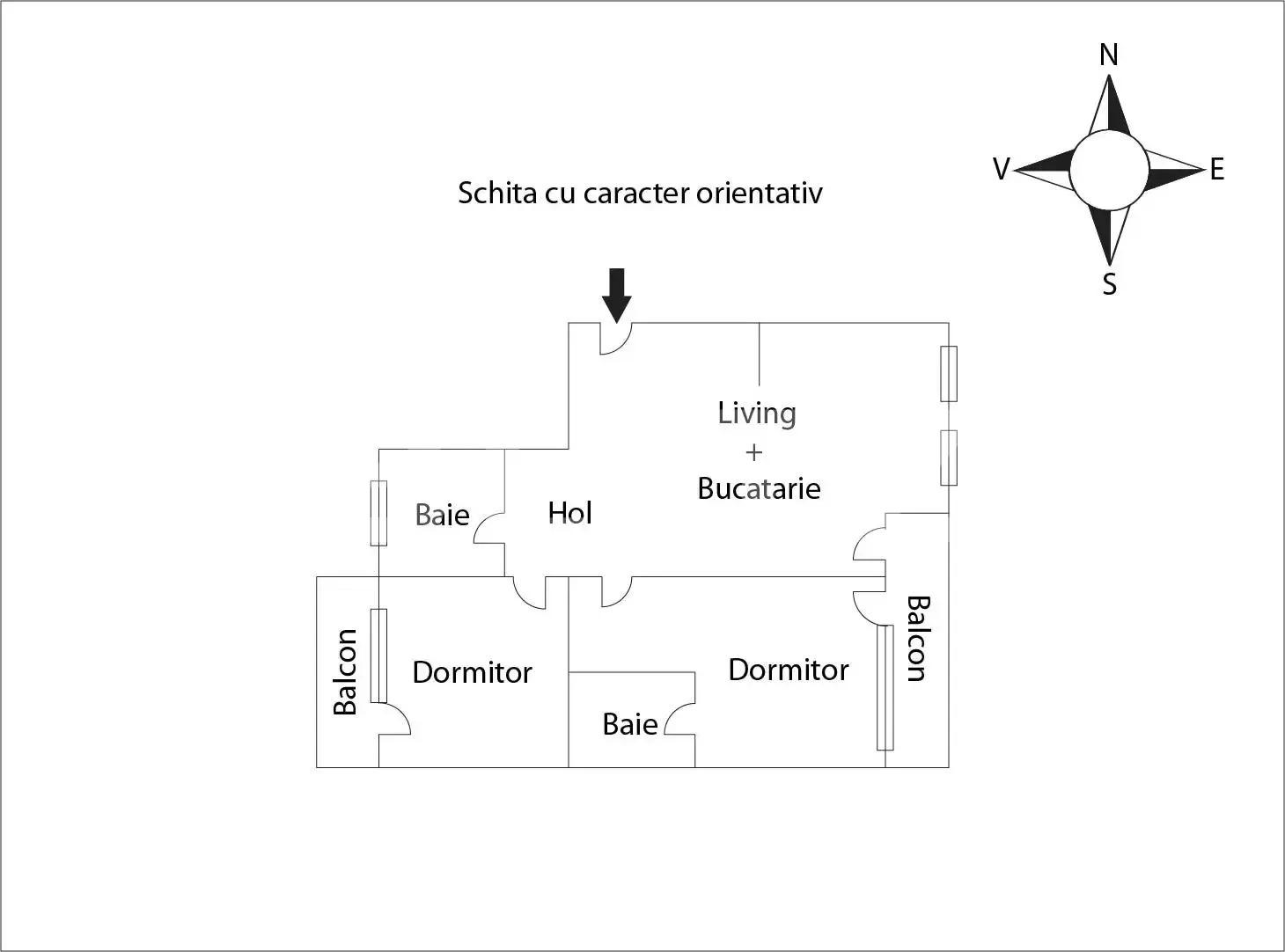 Apartament de vânzare 3 camere Floreşti - 61823AV | BLITZ Cluj-Napoca | Poza1