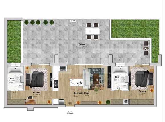 Apartament de vânzare 3 camere Floreşti - 61843AV | BLITZ Cluj-Napoca | Poza1