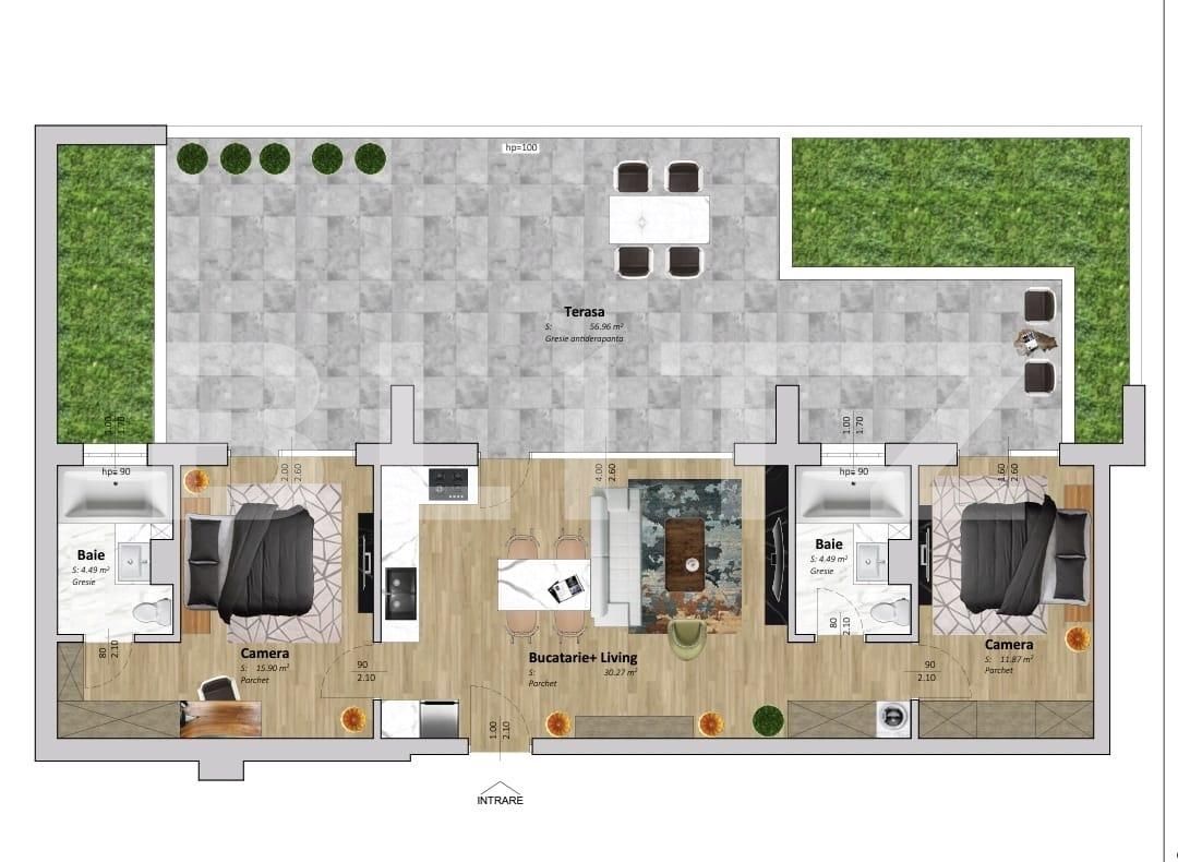 Apartament de vânzare 3 camere Floreşti - 61843AV | BLITZ Cluj-Napoca | Poza1