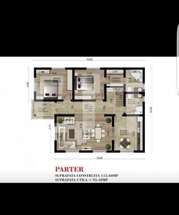 Casa de vânzare 2 camere Exterior Vest - 61849CV | BLITZ Brașov | Poza5