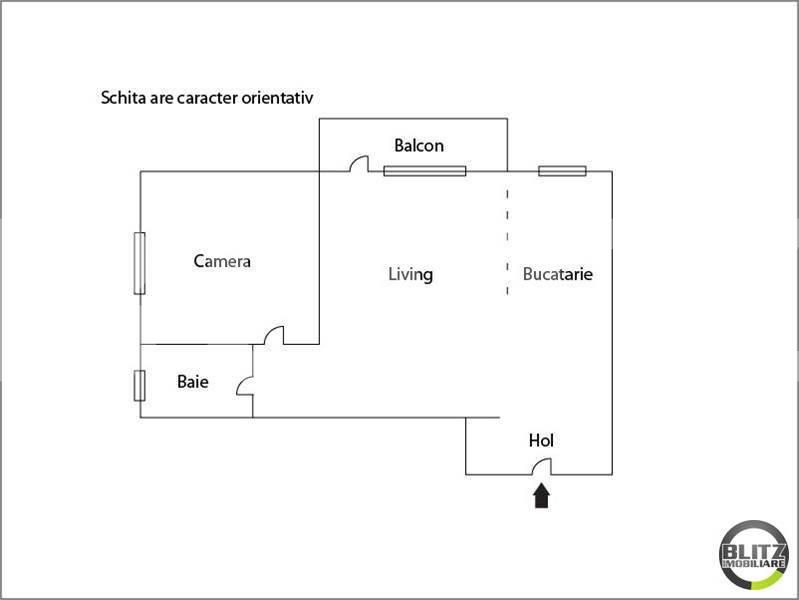 Garsonieră de vânzare Manastur - 6185AV | BLITZ Cluj-Napoca | Poza4