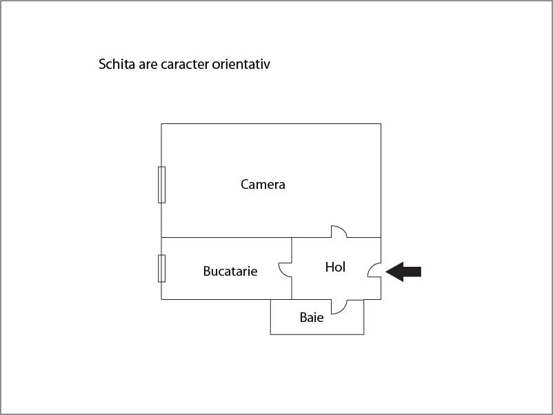 Garsonieră de vânzare Manastur - 6185AV | BLITZ Cluj-Napoca | Poza1