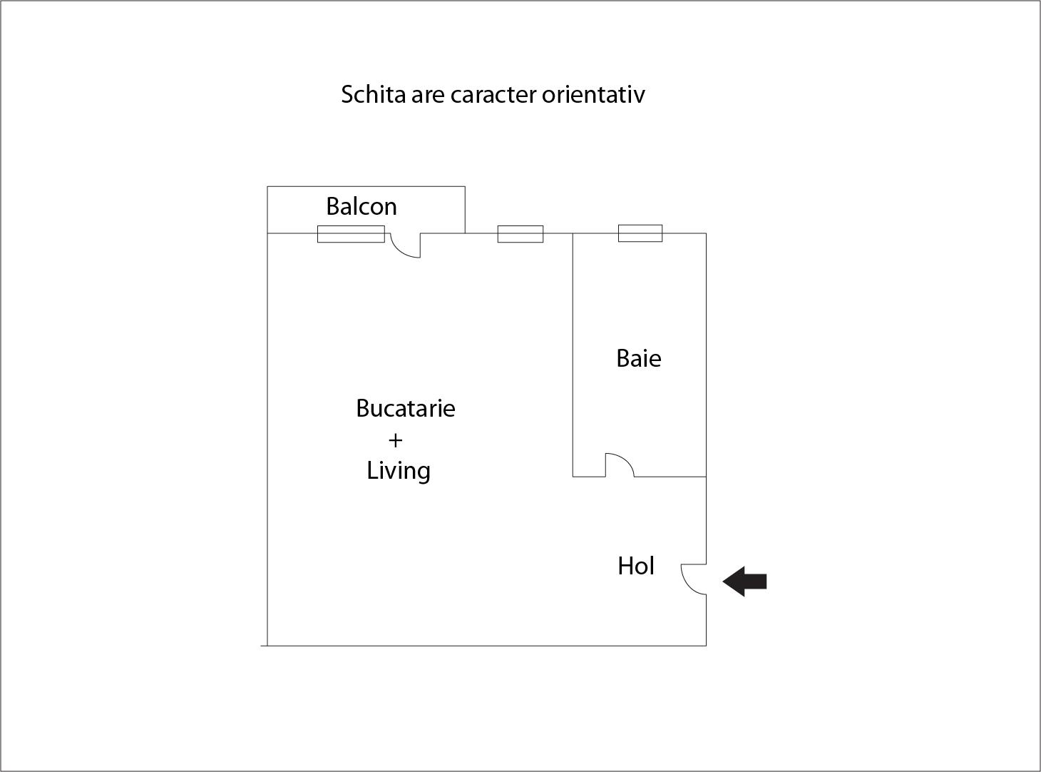 Garsonieră de vânzare Floreşti - 61882AV | BLITZ Cluj-Napoca | Poza1