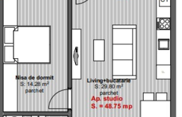 Apartament 2 camere, imobil nou! Zona strazii Cetatii!