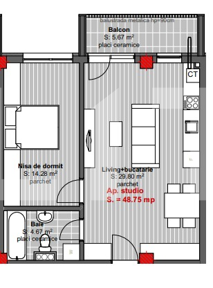 Apartament de vânzare 2 camere Floreşti - 61901AV | BLITZ Cluj-Napoca | Poza6