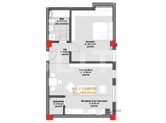 Apartament de vânzare 2 camere Floreşti - 61947AV | BLITZ Cluj-Napoca | Poza1