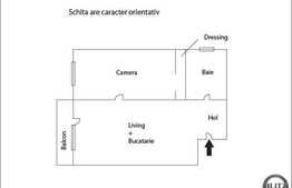 Vanzare 2 camere, 58 mp, semifinisat! Zona nou dezvoltata! Loc Parcare!