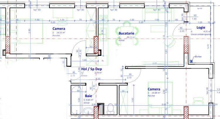 Apartament de vânzare 3 camere Manastur - 61964AV | BLITZ Cluj-Napoca | Poza9
