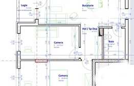 3 camere ! compartimentare optima ! intermediar ! finisat ! zona BMW