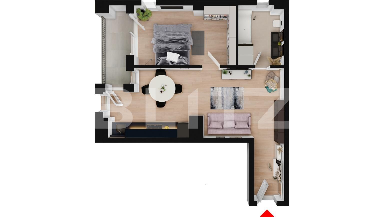 Apartament de vânzare 2 camere Manastur - 61975AV | BLITZ Cluj-Napoca | Poza5