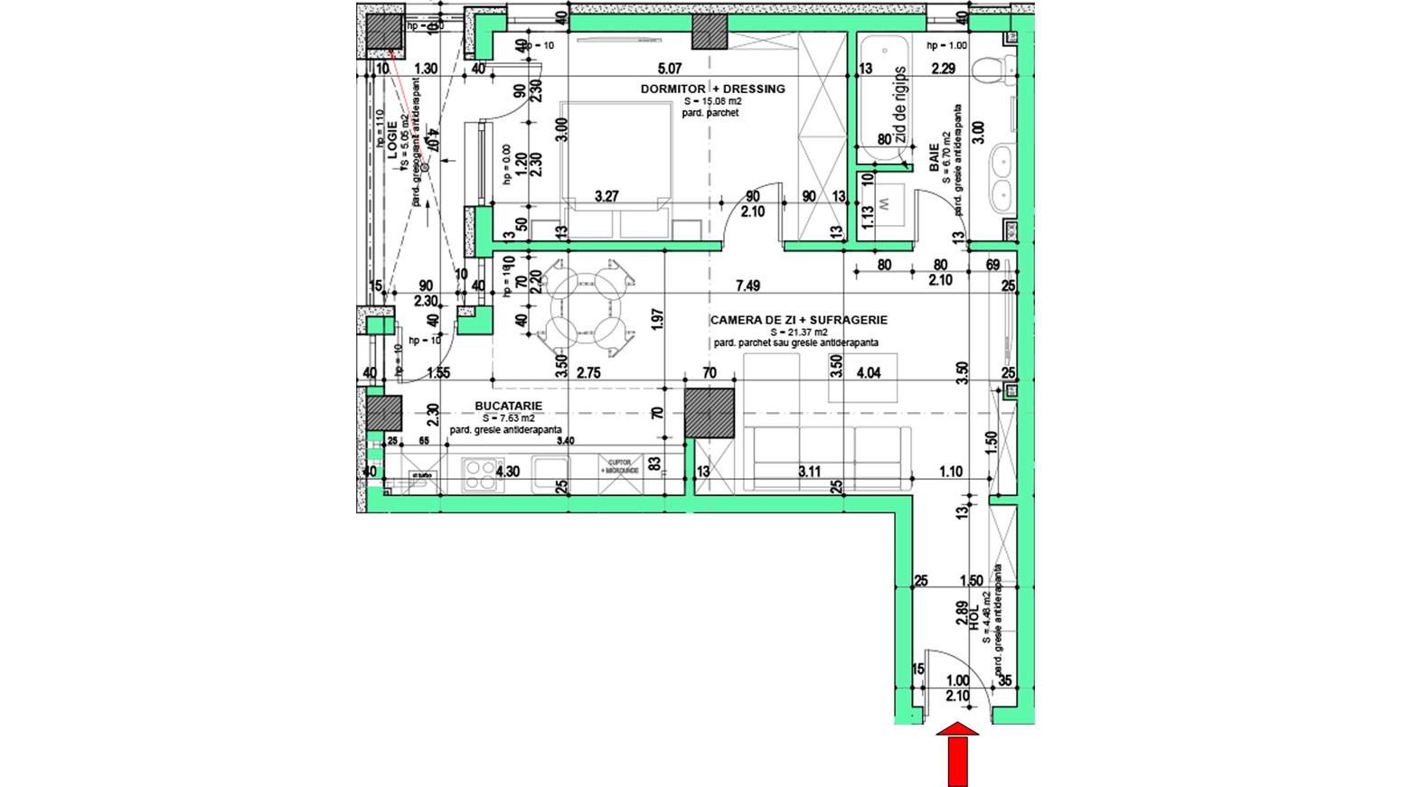 Apartament de vânzare 2 camere Manastur - 61975AV | BLITZ Cluj-Napoca | Poza1