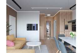 Apartament 2 camere , 2 bai , dressing ! semifinisat, orientare S-E