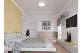 Apartament 2 camere , 2 bai , dressing ! semifinisat, orientare S-E