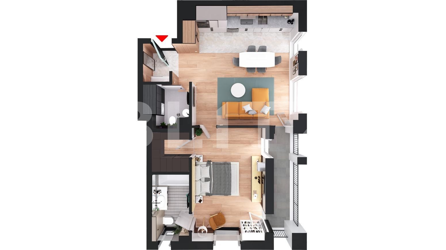 Apartament de vânzare 2 camere Manastur - 61976AV | BLITZ Cluj-Napoca | Poza6