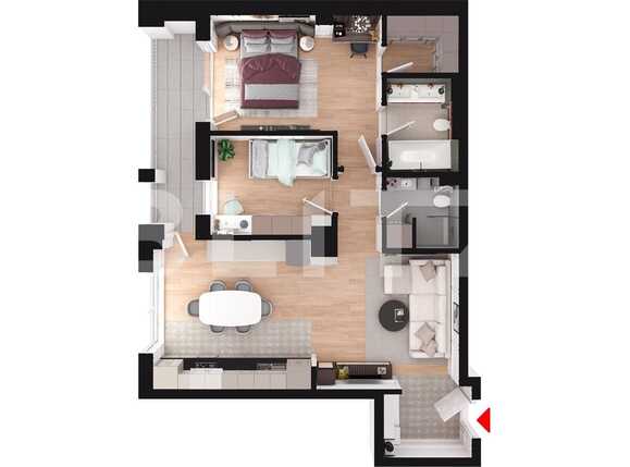 Apartament de vânzare 3 camere Manastur - 61978AV | BLITZ Cluj-Napoca | Poza7