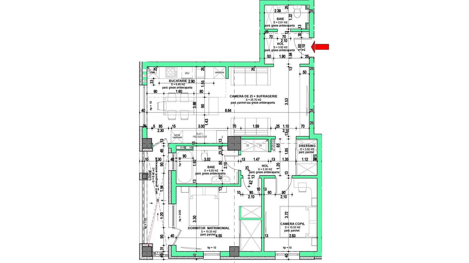 Apartament de vânzare 3 camere Manastur - 61979AV | BLITZ Cluj-Napoca | Poza1
