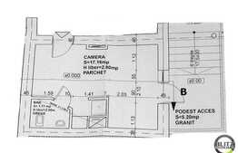 Garsoniera 17 mp, finisata, zona strazii Bucuresti!