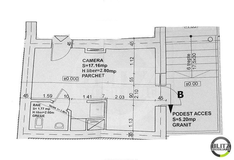 Garsonieră de vânzare Marasti - 6198AV | BLITZ Cluj-Napoca | Poza1