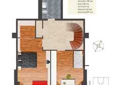 Penthouse cu 110 mp si 19 mp TERASA, panorama deosebita