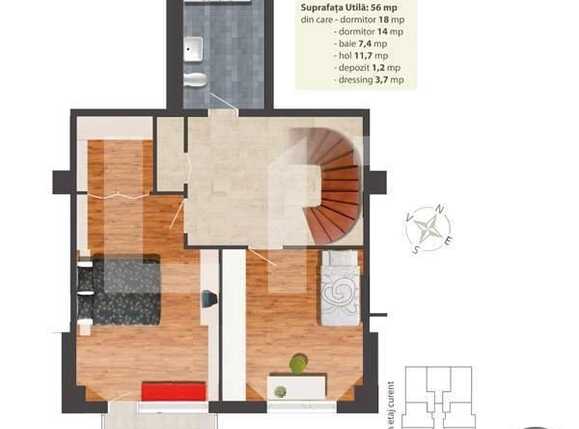 Apartament de vânzare 3 camere Marasti - 620AV | BLITZ Cluj-Napoca | Poza11