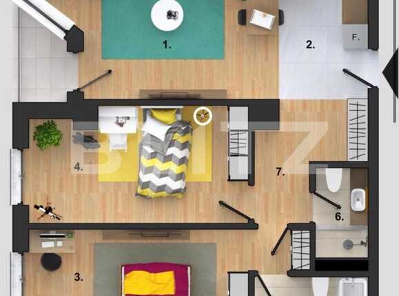 Apartament de vânzare 3 camere Bună Ziua - 62050AV | BLITZ Cluj-Napoca | Poza1