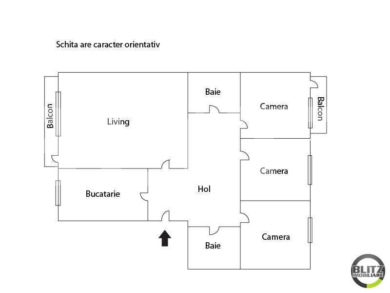 Apartament de vânzare 4 camere Grigorescu - 6208AV | BLITZ Cluj-Napoca | Poza14