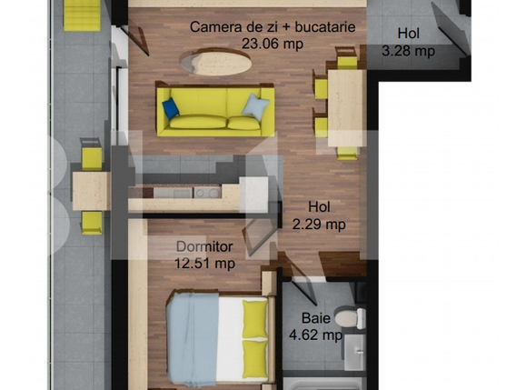 Apartament de vânzare 2 camere Baciu - 62101AV | BLITZ Cluj-Napoca | Poza8