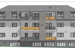 Apartament de 2 camere, 44,34 mp utili, zonă verde, in Apahida