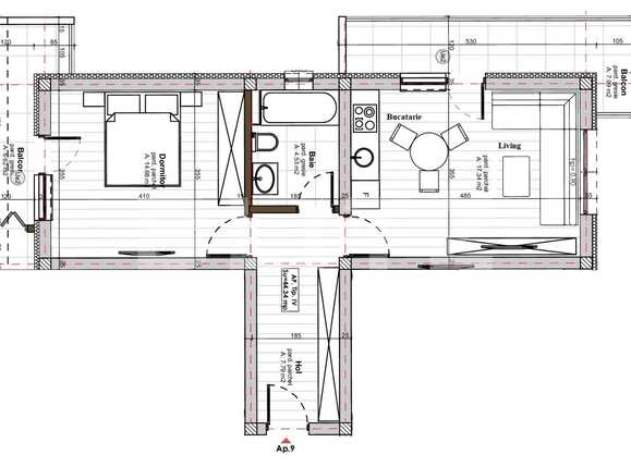 Apartament de vânzare 2 camere Apahida - 62124AV | BLITZ Cluj-Napoca | Poza2