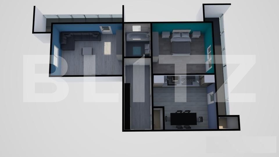 Apartament de vânzare 2 camere Apahida - 62125AV | BLITZ Cluj-Napoca | Poza1