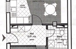 Apartament 2 camere , 56 mp, zona The Office