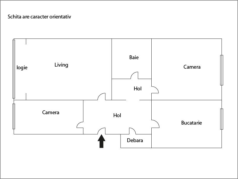 Apartament de vânzare 3 camere Grigorescu - 6215AV | BLITZ Cluj-Napoca | Poza1