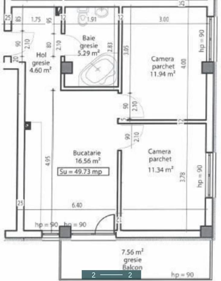 Apartament de vânzare 3 camere Floreşti - 62185AV | BLITZ Cluj-Napoca | Poza1