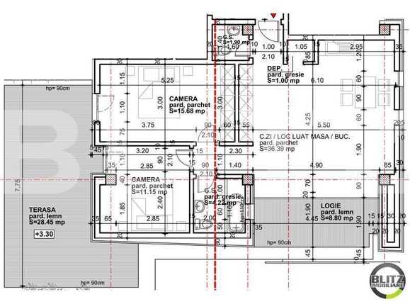 Apartament de vânzare 3 camere Central - 6222AV | BLITZ Cluj-Napoca | Poza1