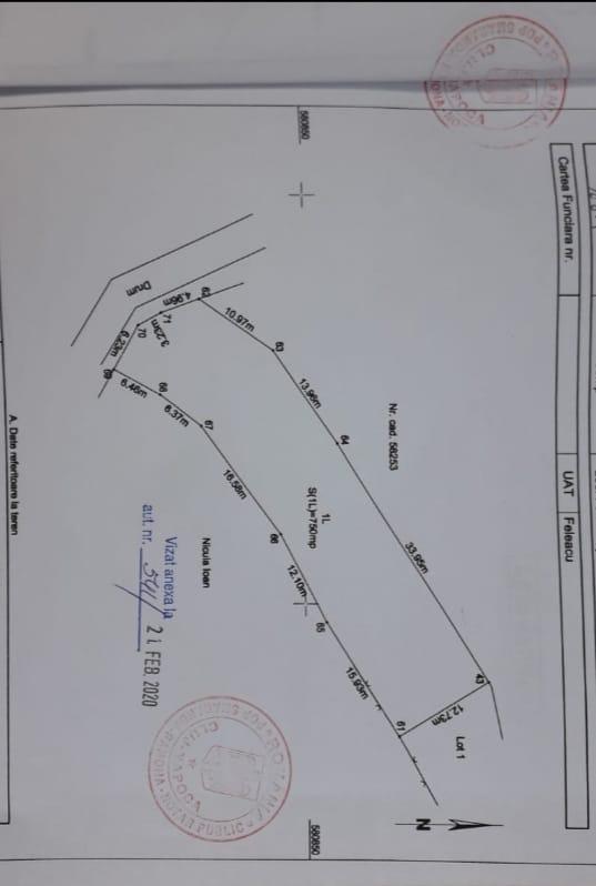 Teren de vânzare Feleacu - 62222TV | BLITZ Cluj-Napoca | Poza1