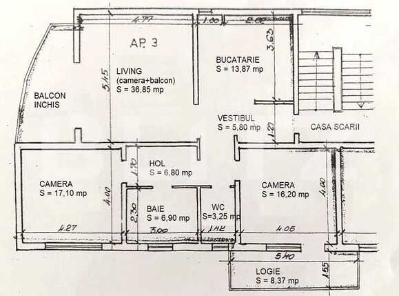 Apartament de vânzare 3 camere Bună Ziua - 62298AV | BLITZ Cluj-Napoca | Poza12