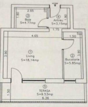 Garsonieră de vânzare Floreşti - 62305AV | BLITZ Cluj-Napoca | Poza1