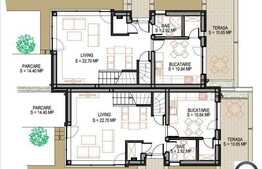 Apartament de vanzare, 3 camere decomandate, in duplex, zona Europa