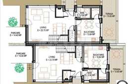 Apartament de vanzare, 3 camere decomandate, in duplex, zona Europa