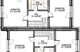 Apartament de vanzare, 3 camere decomandate, in duplex, zona Europa