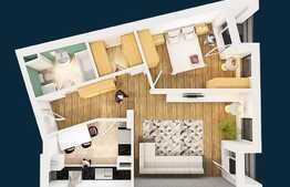 Apartament 2 camere, decomandat, imobil nou, cf, parcare, zona strazii Paris