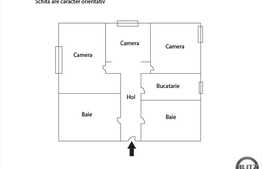 Vanzare apartament 3 camere, 70 mp, imobil nou, finisat nou