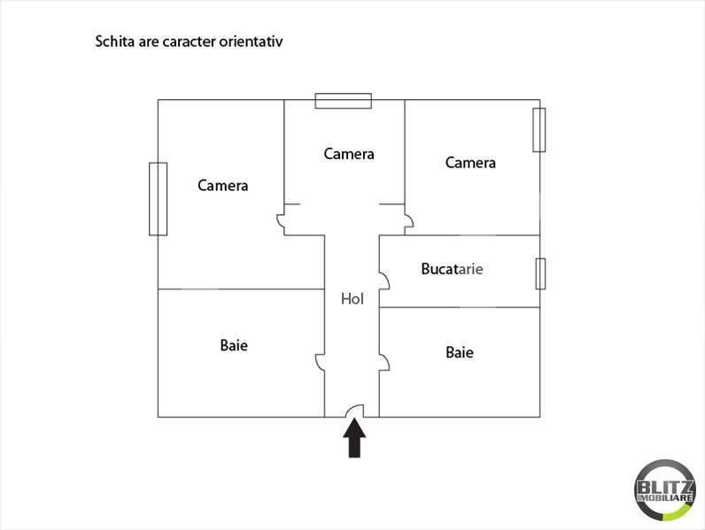 Apartament de vânzare 3 camere Bulgaria - 6247AV | BLITZ Cluj-Napoca | Poza8