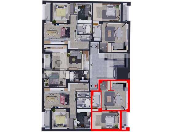 Apartament de vânzare 2 camere Manastur - 62544AV | BLITZ Cluj-Napoca | Poza2